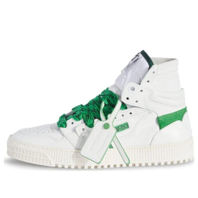 Zapatillas de cuero 3.0 Off-Court «Blanco Verde»