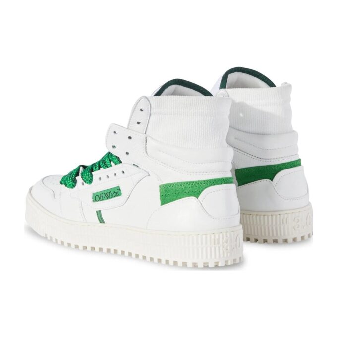 Zapatillas de cuero 3.0 Off-Court «Blanco Verde»