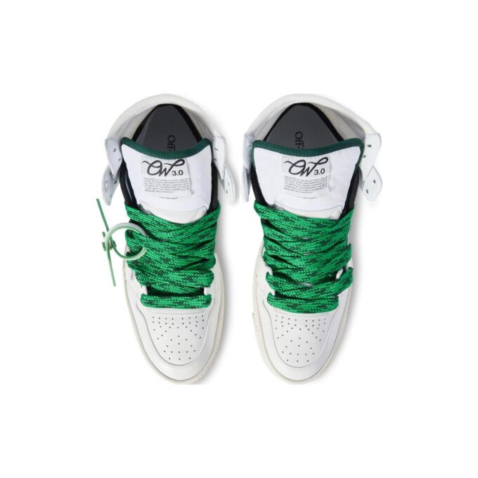 Zapatillas de cuero 3.0 Off-Court «Blanco Verde»