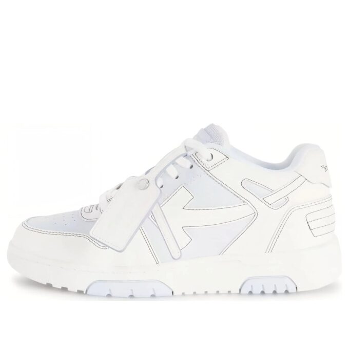 Zapatillas de cuero Off-White Out Of Office «Azul claro/Blanco»