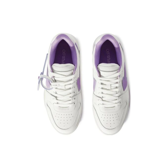 Zapatillas de cuero Off-White Out Of Office «White Purple»