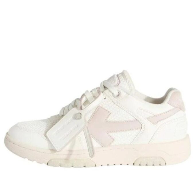 Zapatillas de cuero Off-White Slim Out Of Office «Blanco Rosa»