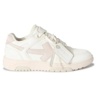 Zapatillas de cuero Off-White Slim Out Of Office «Blanco Rosa»