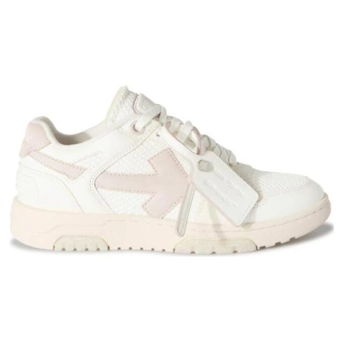 Zapatillas de cuero Off-White Slim Out Of Office «Blanco Rosa»