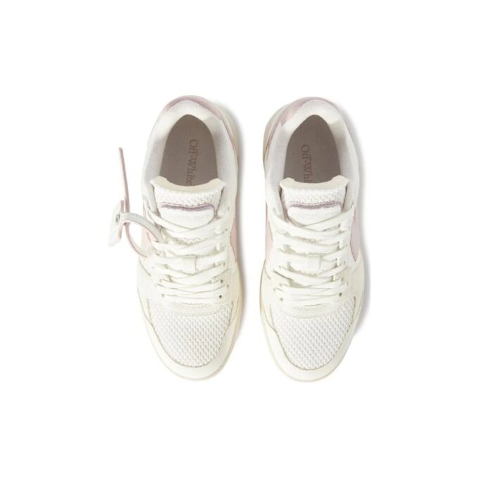 Zapatillas de cuero Off-White Slim Out Of Office «Blanco Rosa»
