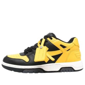 Zapatillas de cuero Out Of Office «Amarillo Negro»