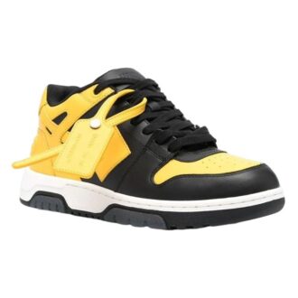 Zapatillas de cuero Out Of Office «Amarillo Negro»