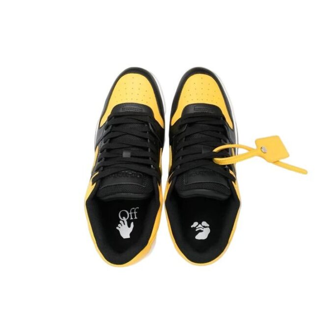 Zapatillas de cuero Out Of Office «Amarillo Negro»