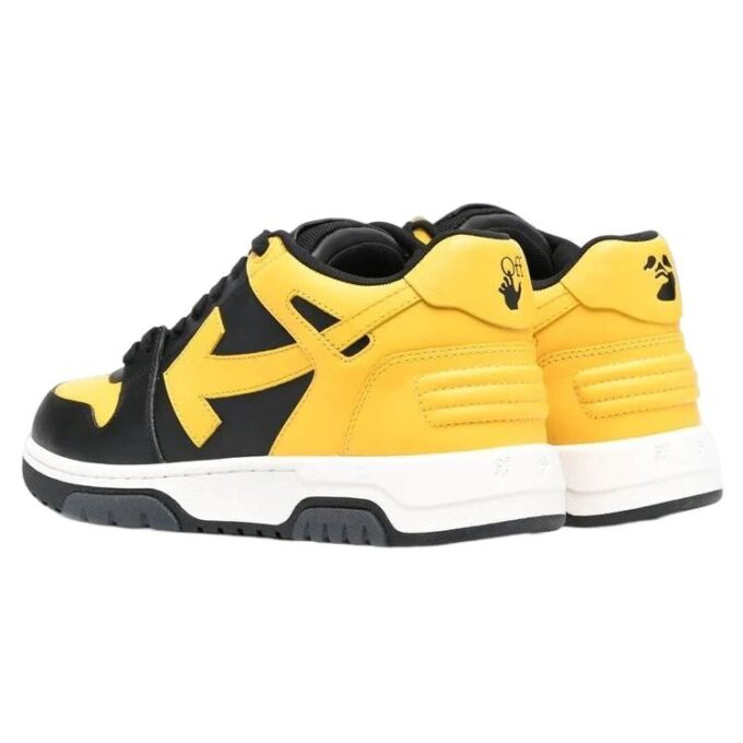 Zapatillas de cuero Out Of Office «Amarillo Negro»