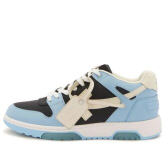 Zapatillas de cuero Out Of Office «Azul, negro y blanco»