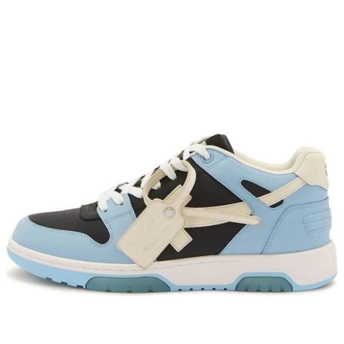 Zapatillas de cuero Out Of Office «Azul, negro y blanco»