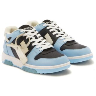 Zapatillas de cuero Out Of Office «Azul, negro y blanco»
