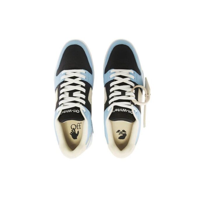 Zapatillas de cuero Out Of Office «Azul, negro y blanco»