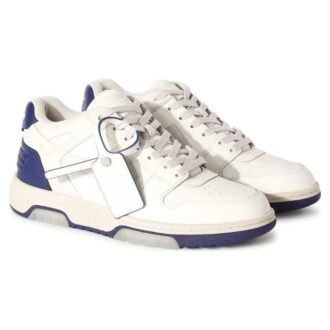 Zapatillas de cuero Out Of Office «Blanco Azul»
