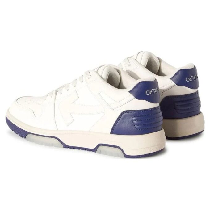 Zapatillas de cuero Out Of Office «Blanco Azul»