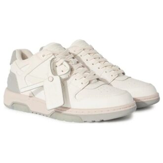 Zapatillas de cuero Out Of Office «Blanco Gris»
