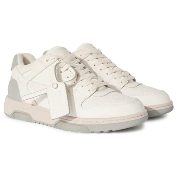 Zapatillas de cuero Out Of Office «Blanco Gris»