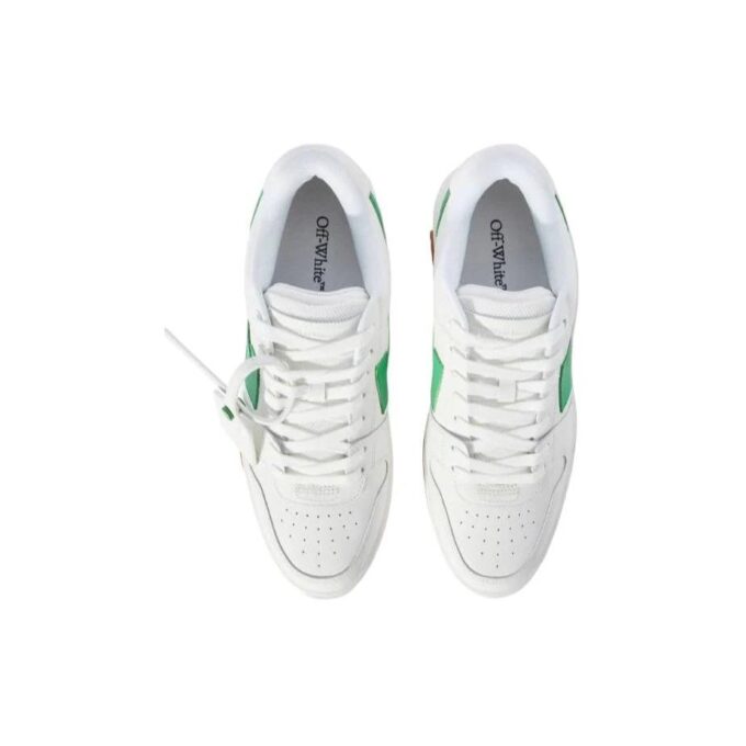 Zapatillas de cuero Out Of Office «Blanco, verde brillante y rojo Rrick»
