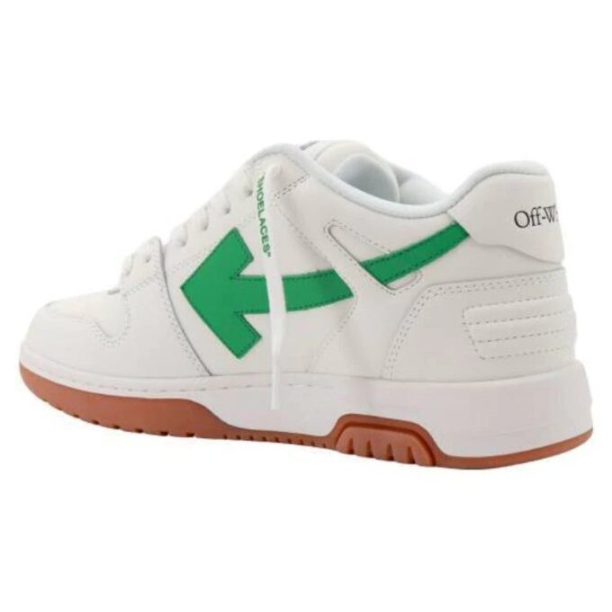 Zapatillas de cuero Out Of Office «Blanco, verde brillante y rojo Rrick»