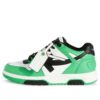 Zapatillas de cuero Out Of Office «Verde neón, negro y blanco»
