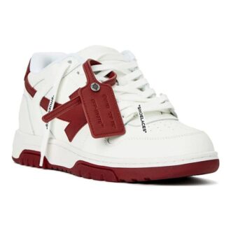 Zapatillas de cuero Out Of Office «White Burgundy»
