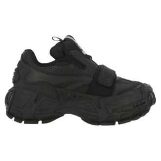 Zapatillas de cuero sin cordones Off-White «Black»