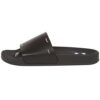 Zapatillas de goma 1001 Negro Blanco Negro