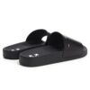 Zapatillas de goma 1001 Negro Blanco Negro