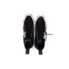 Zapatillas de lona de caña media Vulcanized «Negro Blanco Verde»