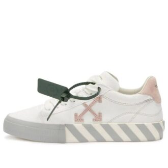 Zapatillas de lona Off-White Vulc Low «Blanco Rosa Gris»