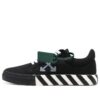 Zapatillas de lona Vulcanized bajas «Negro Blanco Naranja»