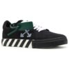 Zapatillas de lona Vulcanized bajas «Negro Blanco Naranja»