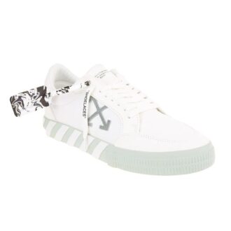 Zapatillas de lona Vulcanized de caña baja «Blanco Verde»