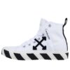 Zapatillas de lona Vulcanized de caña media Negro/Blanco