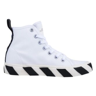 Zapatillas de lona Vulcanized de caña media Negro/Blanco