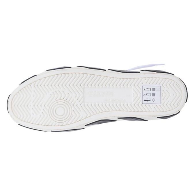 Zapatillas de lona Vulcanized de caña media Negro/Blanco