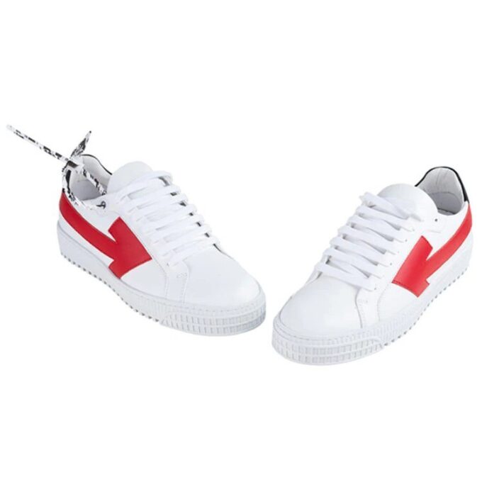 Zapatillas de moda y casual Blanco/Rojo