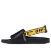 Zapatillas de personajes, sandalias de moda, negro y amarillo