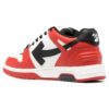 Zapatillas de piel con paneles Out Of Office «Rojo, negro y blanco»