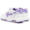Zapatillas de piel de caña baja Off-White Out Of Office «Morado y blanco»