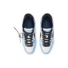 Zapatillas de piel de caña baja Out Of Office «Azul, negro y blanco»