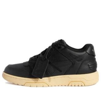 Zapatillas de piel Out Of Office «Negro Amarillo»