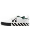 Zapatillas de piel Vulc Low «Blanco Negro»