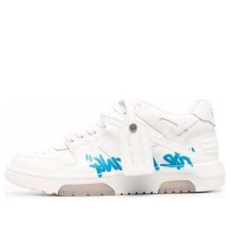 Zapatillas de running de caña baja Off-White Out Of Office «OOO» Blanco/Azul