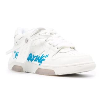 Zapatillas de running de caña baja Off-White Out Of Office «OOO» Blanco/Azul