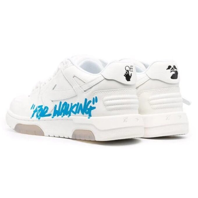 Zapatillas de running de caña baja Off-White Out Of Office «OOO» Blanco/Azul