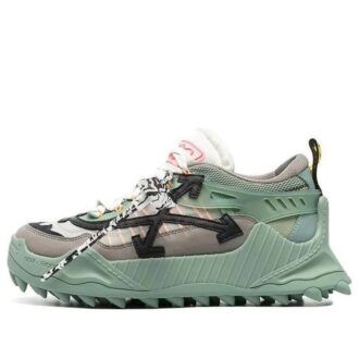 Zapatillas de running resistentes al desgaste Odsy-1000 Negro/Verde