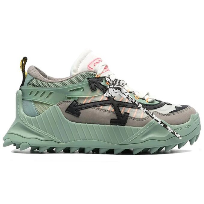Zapatillas de running resistentes al desgaste Odsy-1000 Negro/Verde