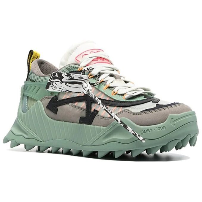 Zapatillas de running resistentes al desgaste Odsy-1000 Negro/Verde