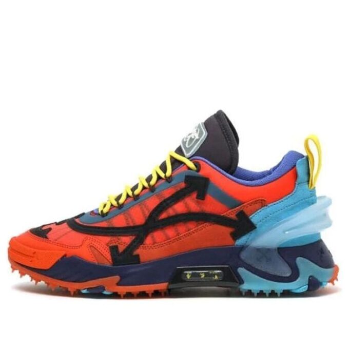 Zapatillas deportivas casuales Off-White Odsy para hombre «Rojo Azul»